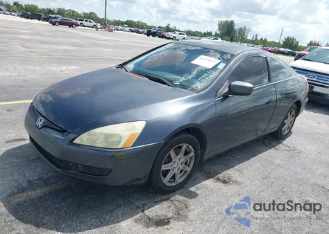 2004 Honda Accord 3.0 Ex z USA, uszkodzony, nr VIN 1HGCM82654A008730